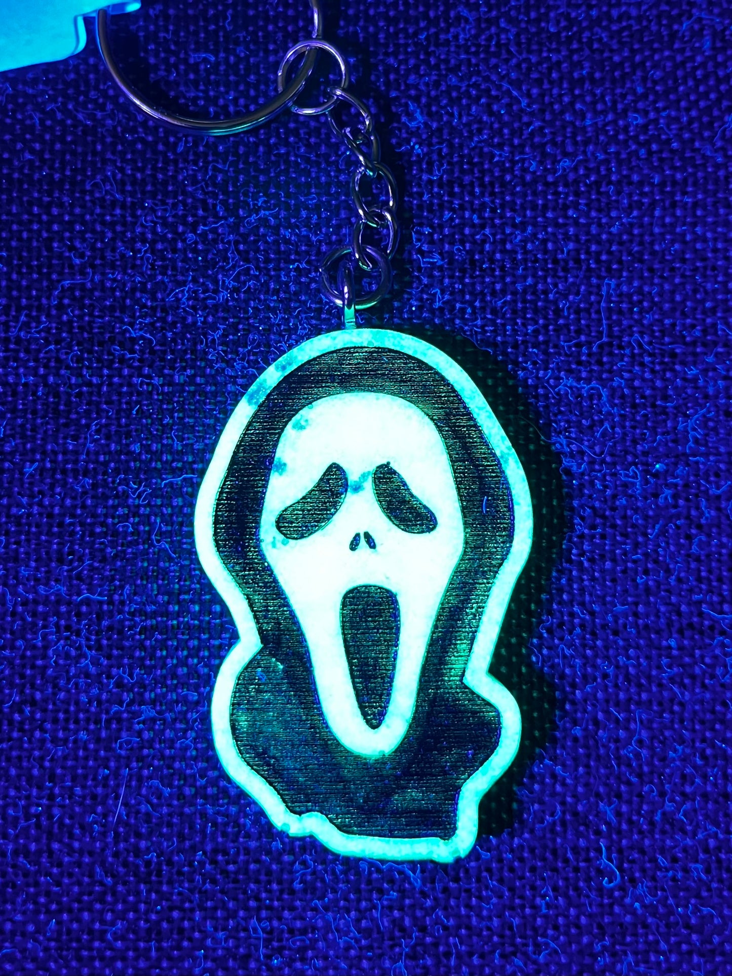 Ghost Mask Keychain