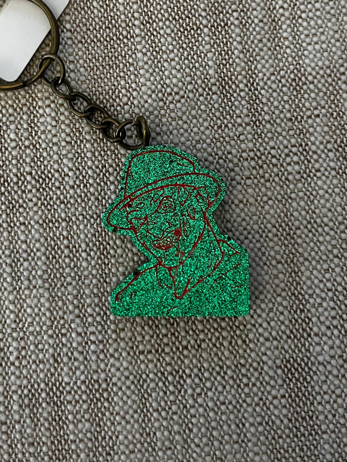 Scary Dream Man Keychain