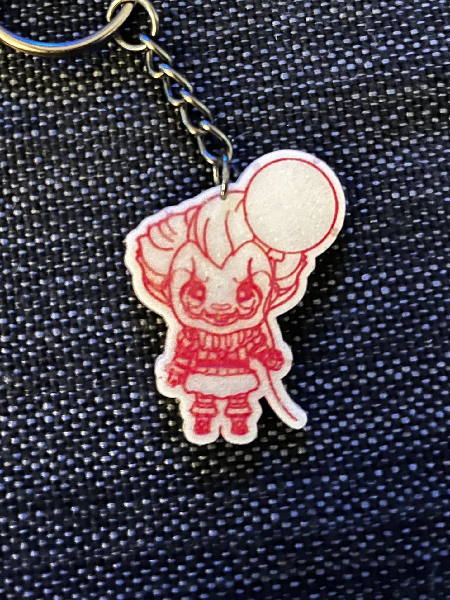 Small Clown Killer Keychain