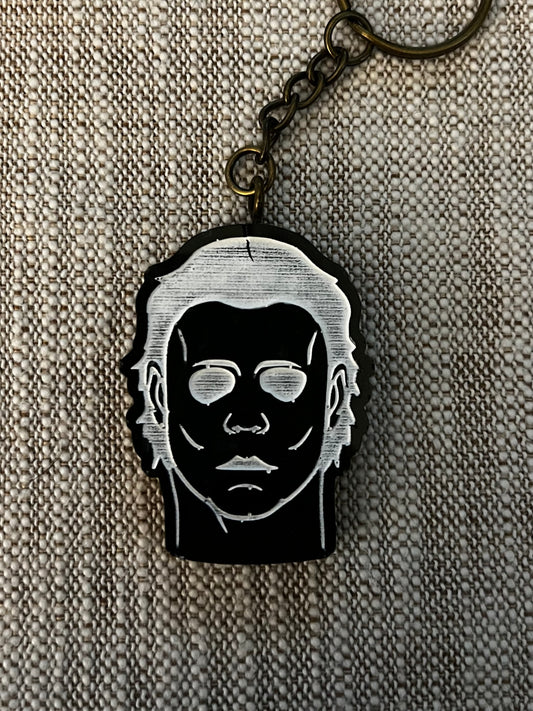 Stalker Face Keychain