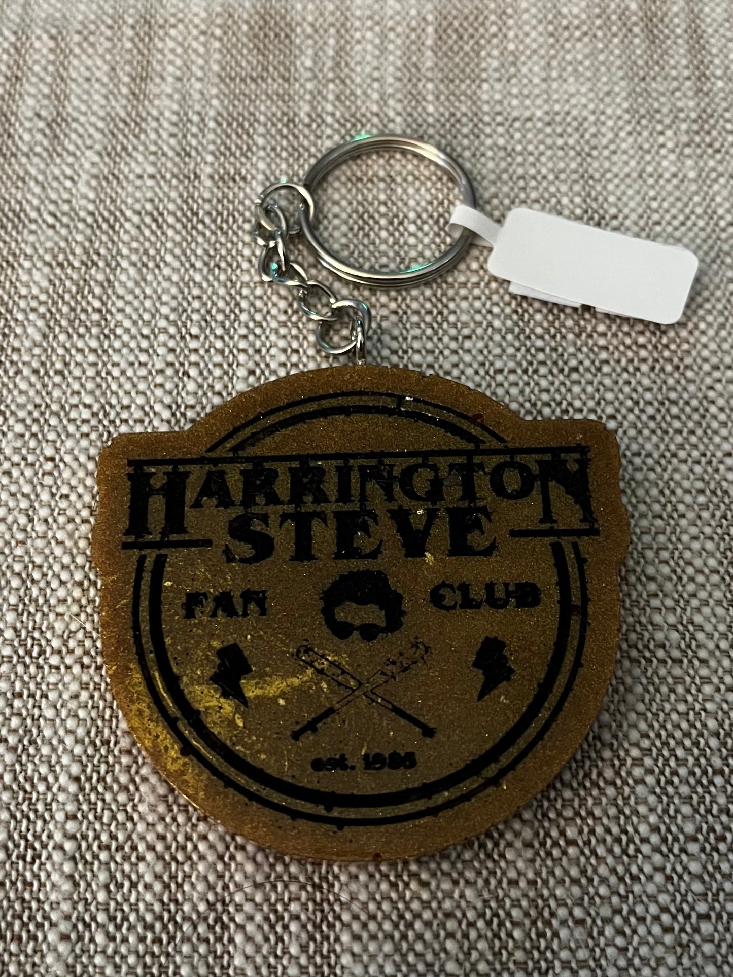 Fan Club Pin Keychain - Steve