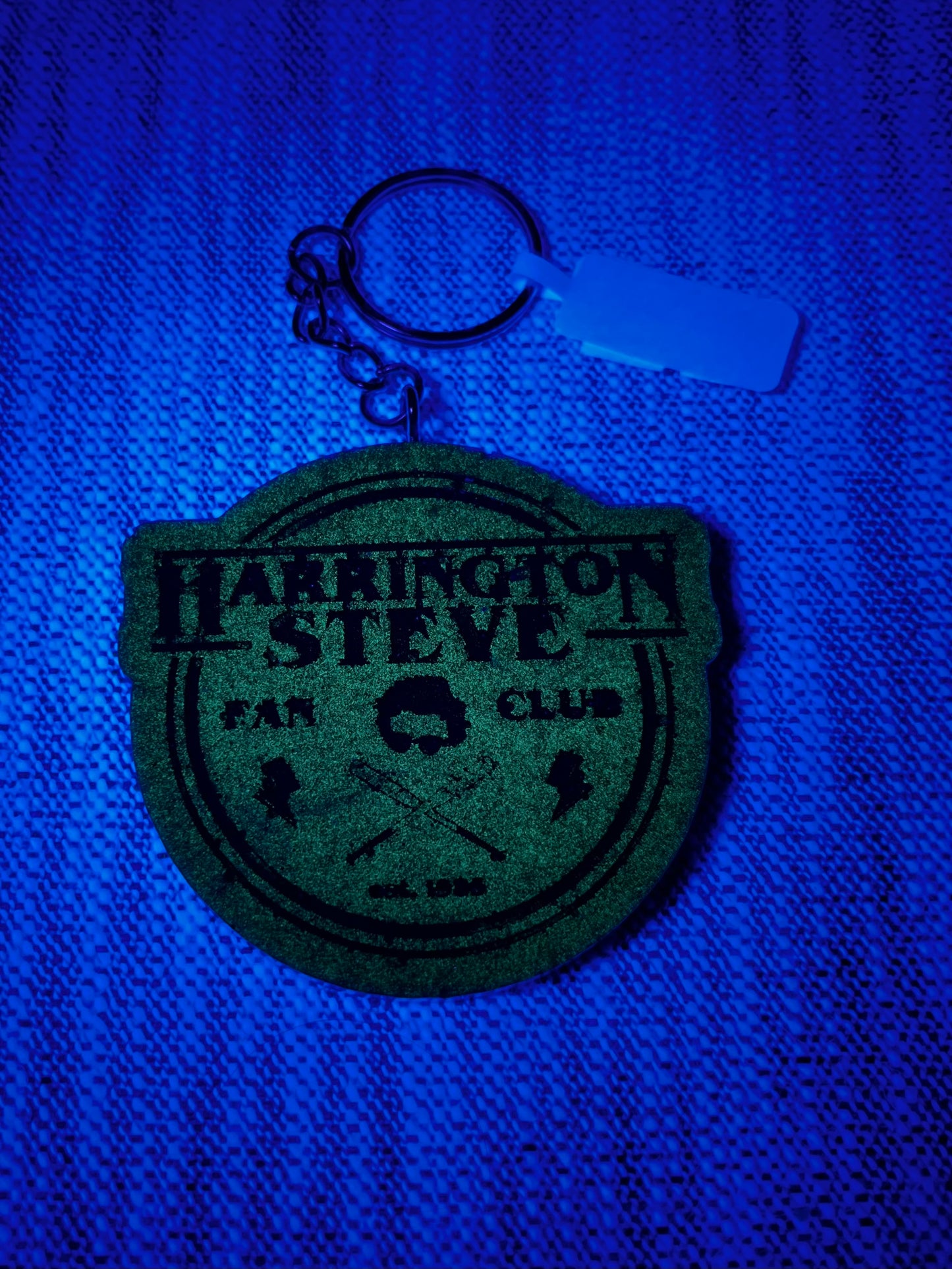 Fan Club Pin Keychain - Steve