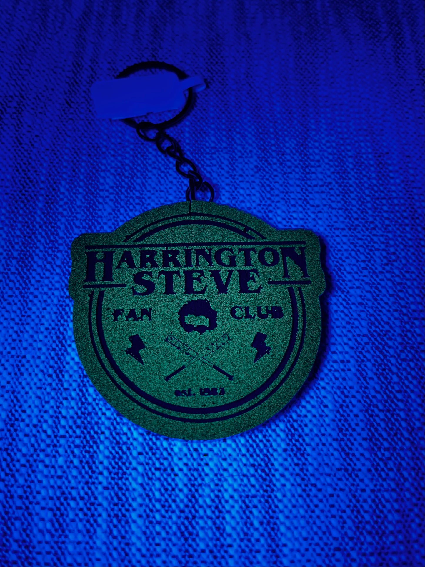 Fan Club Pin Keychain - Steve