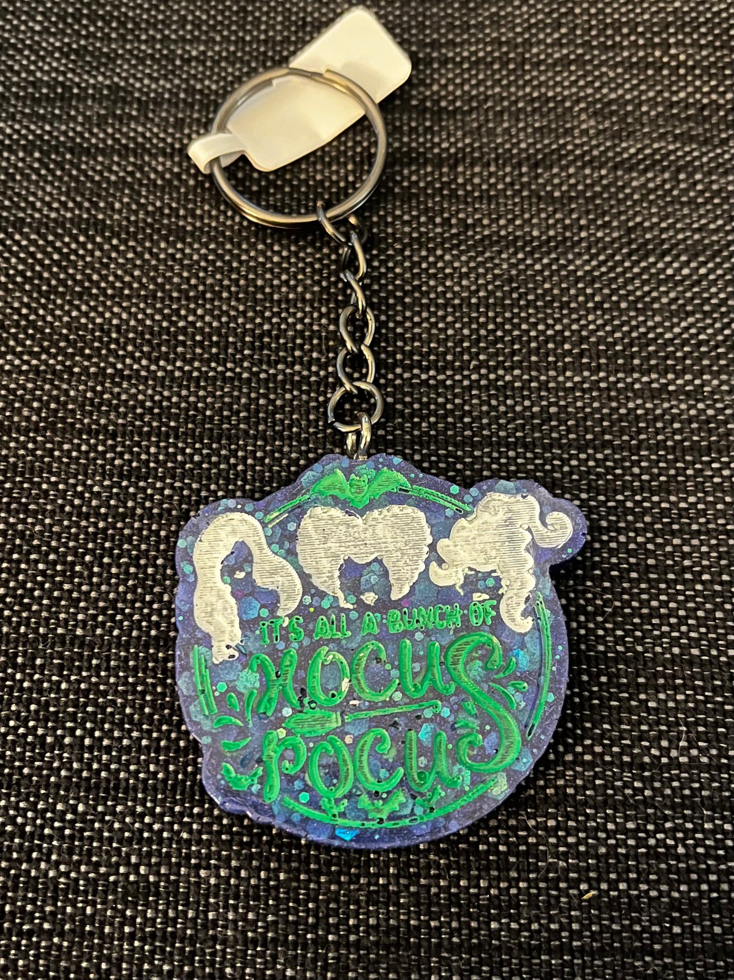 Halloween Witch Sisters Keychain